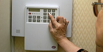 BOLIGALARM: Skal du installere alarm i boligen, er rådet fra politiet at det bør du gjøre i samråd med forsikringsselskapet ditt.