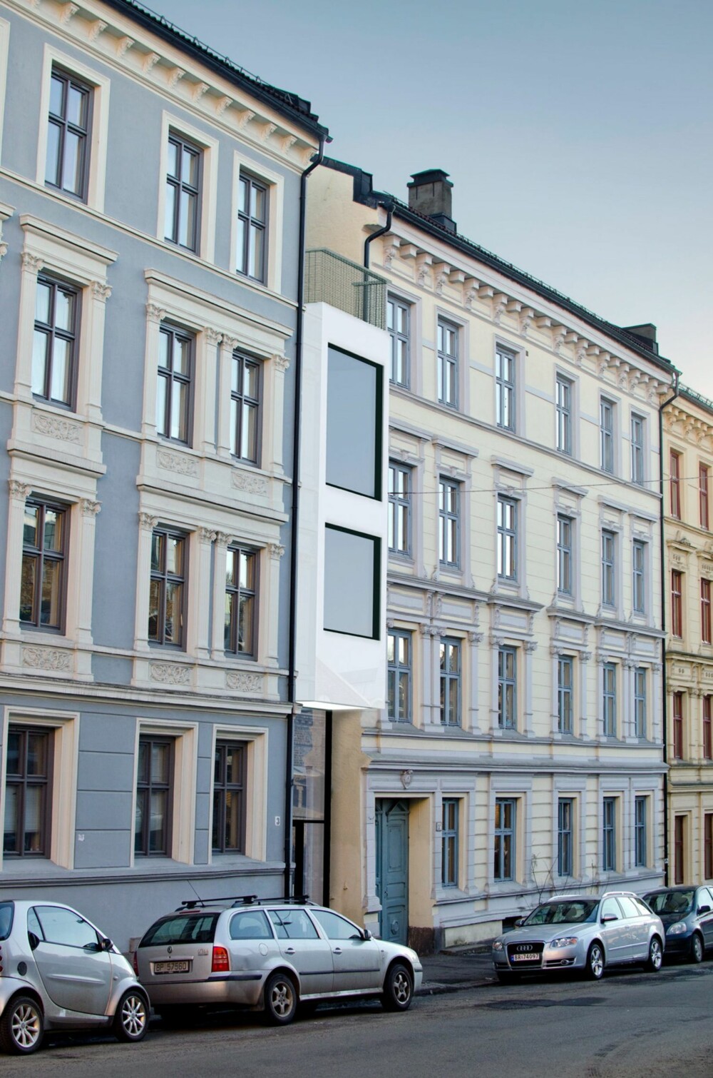 MINIMAL TOMT: I Seilduksgata 3 i hovedstaden ser de for seg studentboliger med atelier på gateplan. Den tomten er 2,4 meter bred.