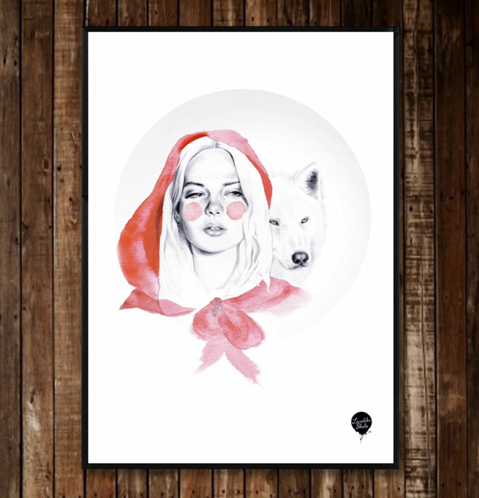 NYKOMMER: Lovedales Studio lager populære illustrasjoner som passer fint med den lyse skandinaviske stilen.