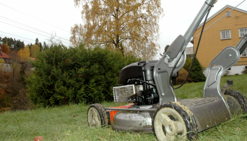 VIS HENSYN: Selv om det ikke er noen særskilte regler for støy 1. mai mener Reidar Helliesen, som holder foredrag om skikk og bruk, at man bør unngå provoserende bråk denne dagen. Gressklipperen kan være et eksempel, sier han.