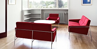 ETTERTRAKTET: Arne Jacobsens designikoner er blant de møblene som er ettertraktet og som selges som kopier gjennom Infurn. Dette er 3300-serien.