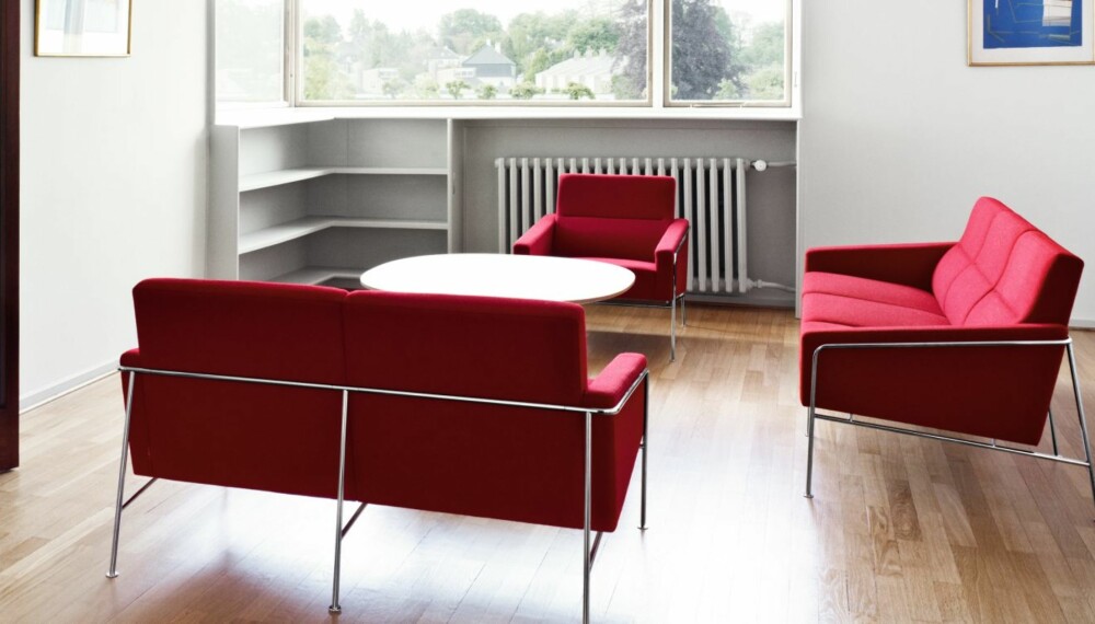 ETTERTRAKTET: Arne Jacobsens designikoner er blant de møblene som er ettertraktet og som selges som kopier gjennom Infurn. Dette er 3300-serien.