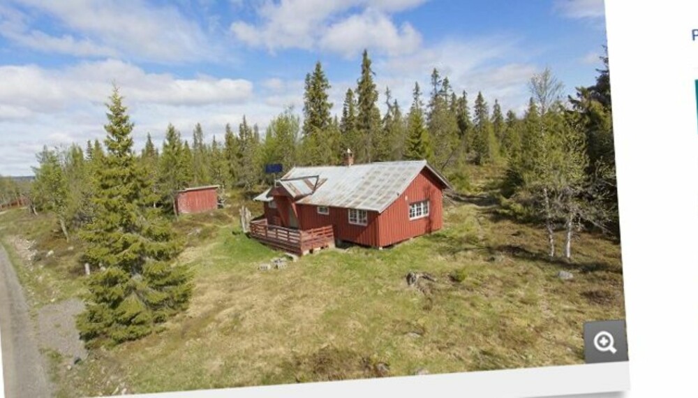 POPULÆR ANNONSE: Denne populære hytta på Sjusjøen ligger ute til en prisantydning på 530 000 NOK.