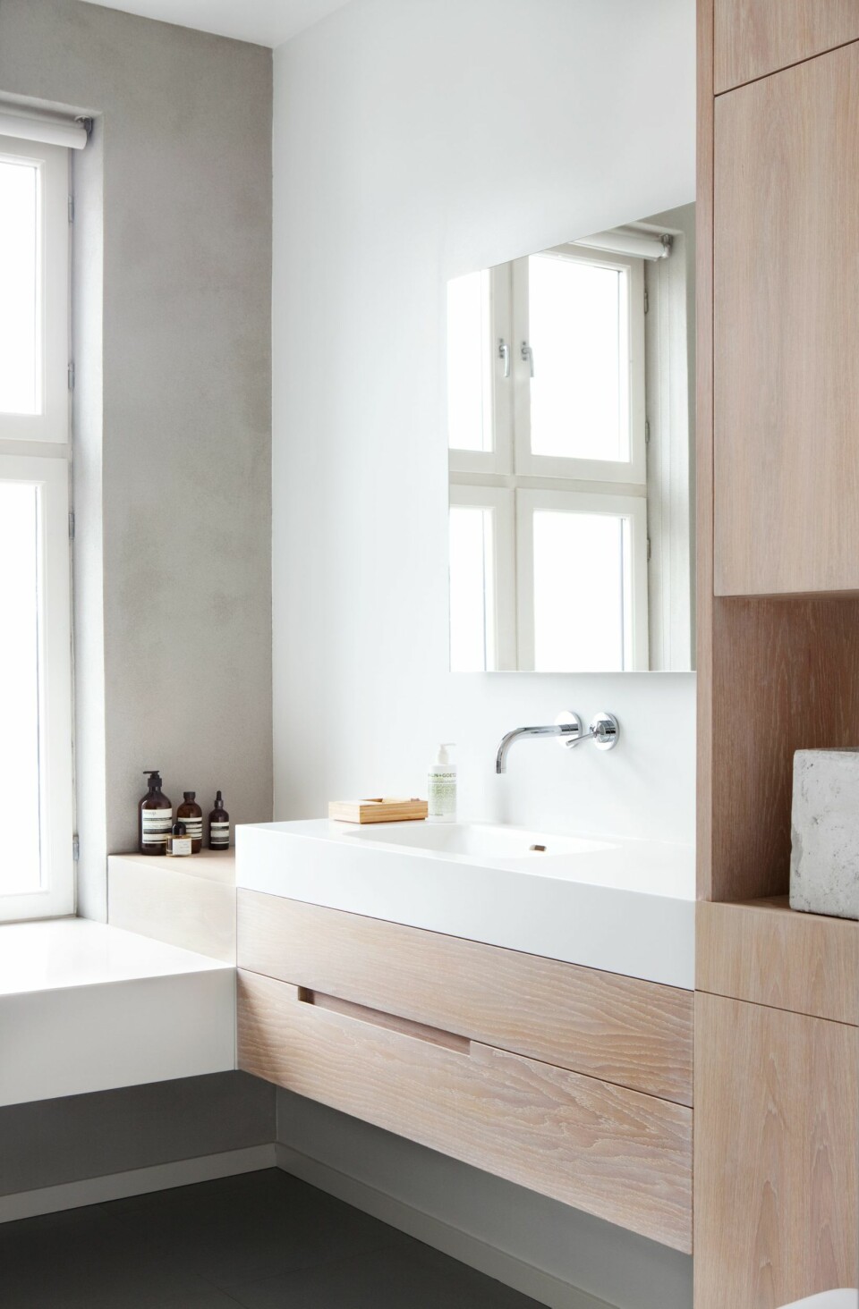 RENT: I et slikt baderom blir man nesten ren bare ved å gå inn i det. (FOTO: Inger Marie Grini)