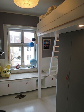 HEMS: En hems er en genial og plassbesparende løsning på små barnerom. 