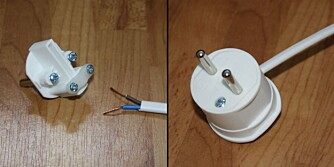 BYGG SELV: En ufaglært person har lov til å sette sammen støpsler og ledninger med brytere og koble dette til lamper ol.
