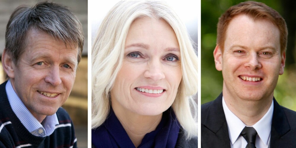 EKSPERTER: 1. Lars-Erik Fiskum, forskningsleder ved Vannskadekontoret ved Sintef Byggforsk. 2. Stine Neverdal kommunikasjonssjef i Finans Norge. 3. Robin Wulff-Nilsen, avdelingsleder i KLP Skadeforsikring AS. EKSPERTER: 1. Lars-Erik Fiskum, forskningsleder ved Vannskadekontoret ved Sintef Byggforsk. 2. Stine Neverdal kommunikasjonssjef i Finans Norge. 3. Robin Wulff-Nilsen, avdelingsleder i KLP Skadeforsikring AS.