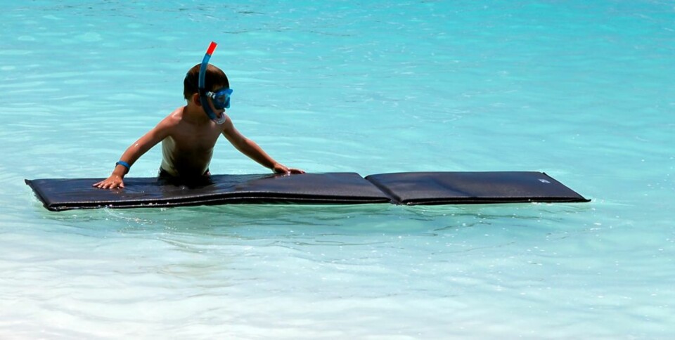 Hold barna friske på ferie