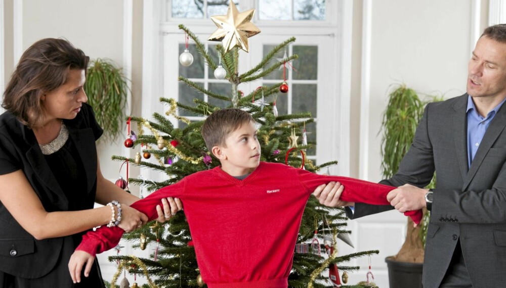 SKILSMISSEBARN: ikke gjør jula til en kamp om foreldrenes rett til å være sammen med barna.