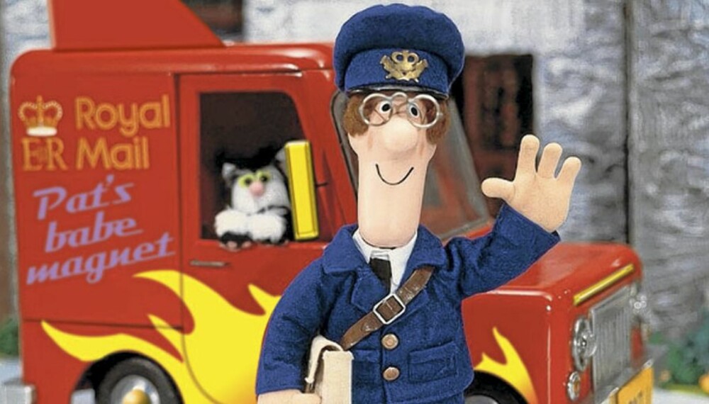 POSTMANN PAT: Postmannen er en stor helt for mange unge gutter. POSTMANN PAT: Postmannen er en stor helt for mange unge gutter.