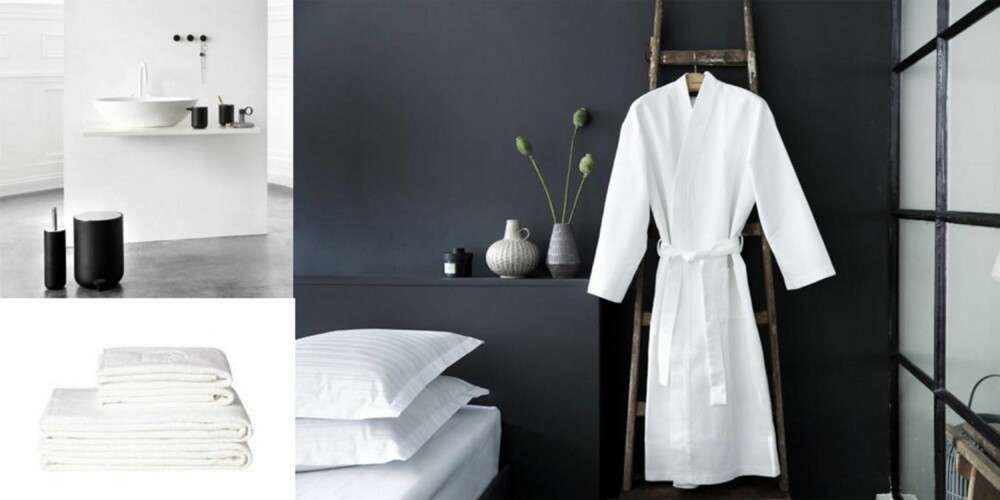 PREMIER: Settet Bath fra Menu, kimonoer og luksushåndklær fra Georg Jensen Damask, var blant premiene. PREMIER: Settet Bath fra Menu, kimonoer og luksushåndklær fra Georg Jensen Damask, var blant premiene.