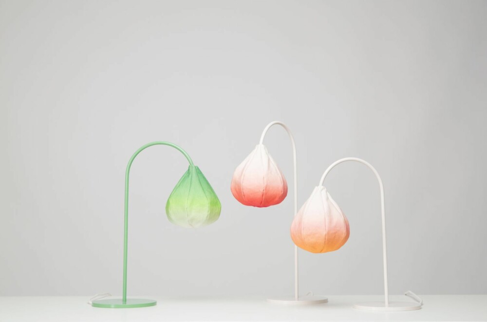 NATUREN: Kristine var inspirert av naturen da hun designet bordlampen Bloom.