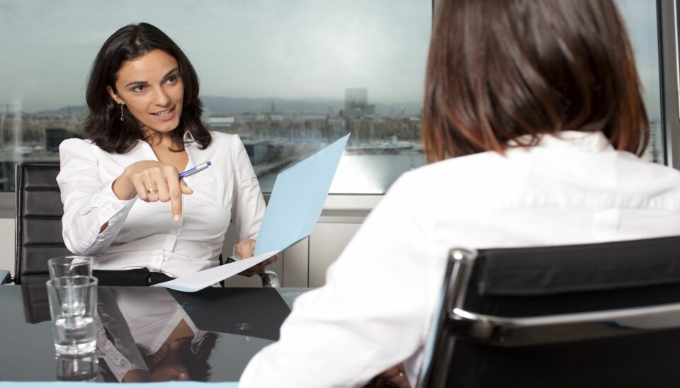 IKKE LOV Å SPØRRE: Arbeidsgiveren har ikke lov til å spørre deg om du er gravid eller planlegger barn, da dette er diskriminering.