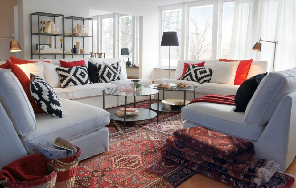 FUSJON: De etniske innslagene skal smelte sammen med den skandinaviske, stramme stilen mange har hjemme.