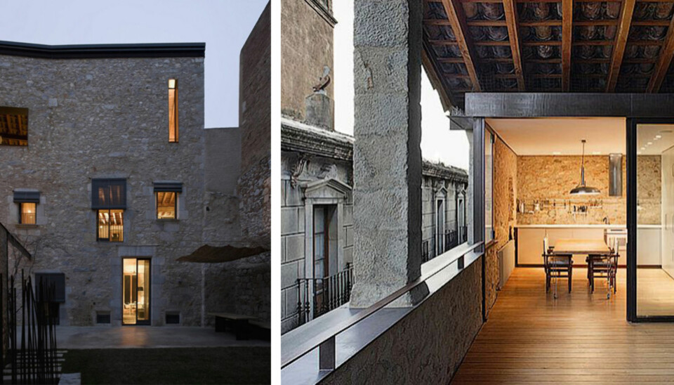 DESIGN-PERLE: I Girona i Spania kan du leie feriebolig i dette unike 500 år gamle huset.