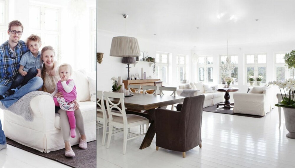 FJORÅRETS VINNER: Maria Forsberg vant den gjeve tittelen Norges DrømmeBolig 2012, og 25 000 kroner til interiørshopping. Hun bor i Sarpsborg i en helt nybygget bolig, innredet i en klassisk stil med personlig sjarm.
