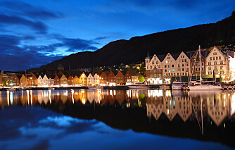 MINST EIENDOMSSKATT: Bergen er den byen i vår sammenligningen som har det laveste nivået på eiendomsskatten. (FOTO: Wikipedia Commons)