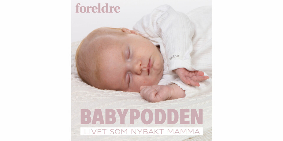 BABYPODDEN: I denne podcasten følger du Mari Parelius Wammer og hennes nyfødte datter Sanna gjennom babyens første seks måneder.