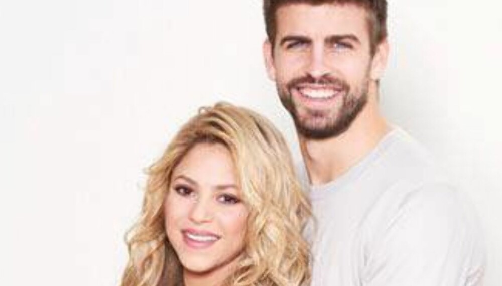 BABYSHOWER FOR FATTIGE: Den gravide popstjernen Shakira og fotballspilleren Gerard Piqué har opprettet en nettside der fans kan gi gi gaver til UNICEF. 