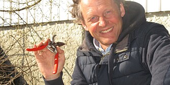 ØNSKER Å ENDRE GAMLE BESKJÆRINGSVANER: Morten Bragdø ved Randesund Planteskole mener at norske hageeiere bør endre praksis.