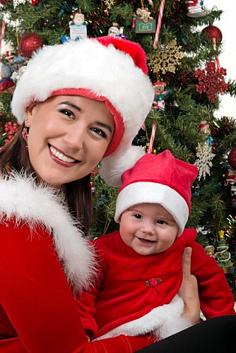 HYGGE: Svært mange småbarnsforeldre ønsker å være hjemme med familien i julehøytiden.
