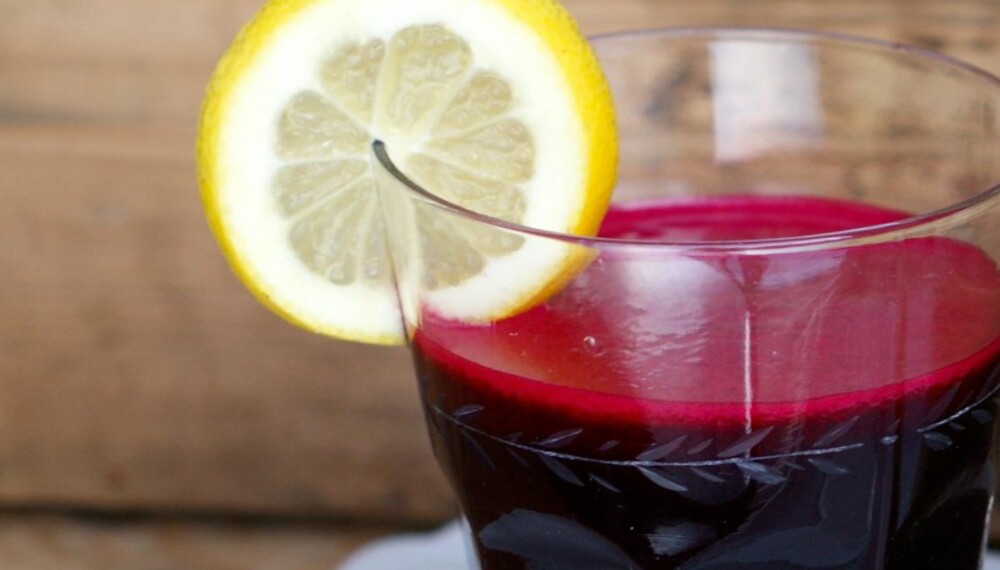 MOT FORKJØLELSE: Rødbetjuice er bra både for små og store som vil unngå forkjølelse. 