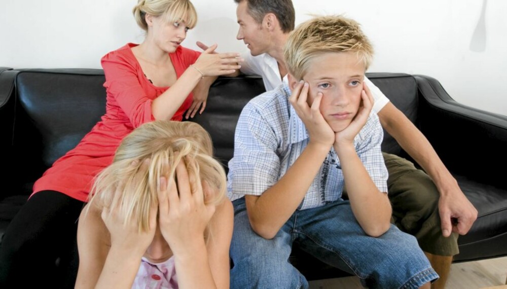 FORELDRES SPILL: Barna kan bli dratt inn og brukt som brikker i foreldrenes spill.