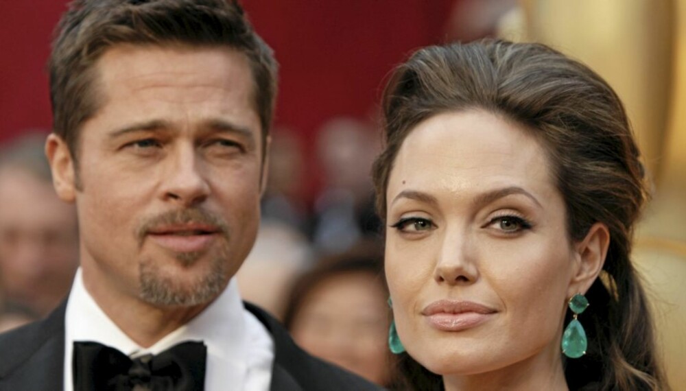 BARNERIKE: Brad Pitt  (46) og Angelina Jolie (35) har seks barn, tre av dem har de fått selv.