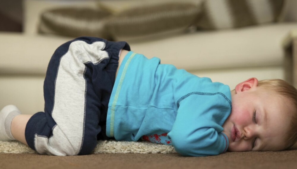 SOVENDE BARN: Bli med i vår fotokonkurranse, send inn bilder av sovende barn.
