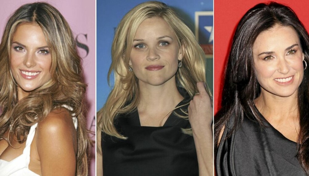 FLOTTE: Alessandra Ambrosio, Reese Witherspoon og Demi Moore