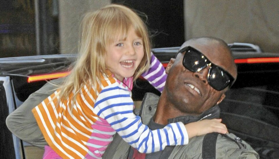 FAR OG DATTER: Leni er nå adoptert etter alle kunstens regler, og Seal kan med rette kanne henne sin datter.