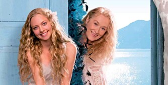 VAKRE HELLAS: Filmplakaten til Mamma Mia-filmen.