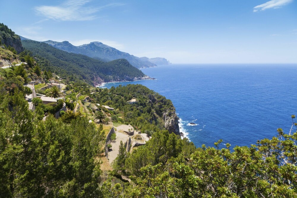 DRØMMEFERIE: Det er mye flott utsikt på Mallorca.