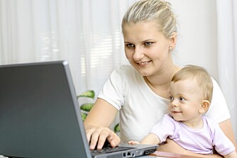 NETTVETT: Barneombudet ber bloggere tenke på hva de legger ut av informasjon om barnet sitt. FOTO: iStock