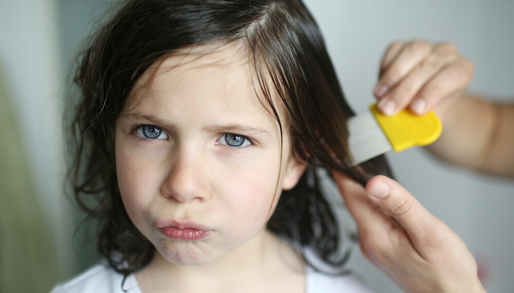 BEKJEMPE LUS: Har du barn i hus, kan det være en idé å oppbevare både lusekam og lusekur i medisinskapet.
