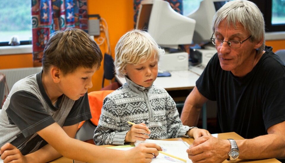 HAR DROPPET LEKSER: Gunnar Aarstein, rektor på Digermulen skole i Lofoten, har hatt leksefri skole siden 2000.
