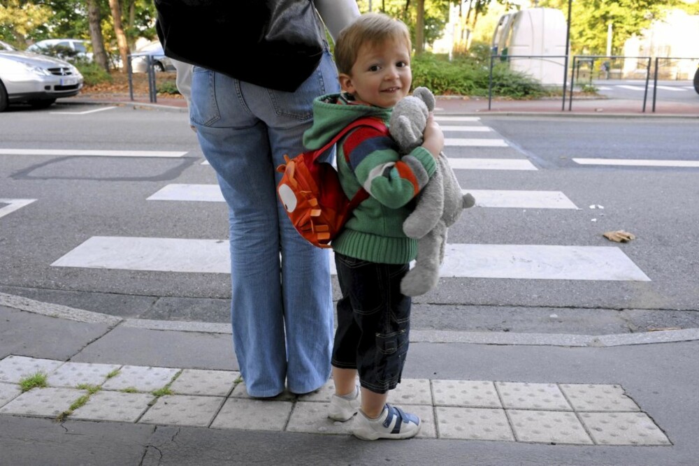 ANDRE FORUTSETNINGER: Barn har helt andre forutsetninger for å forstå trafikkbildet enn voksne.