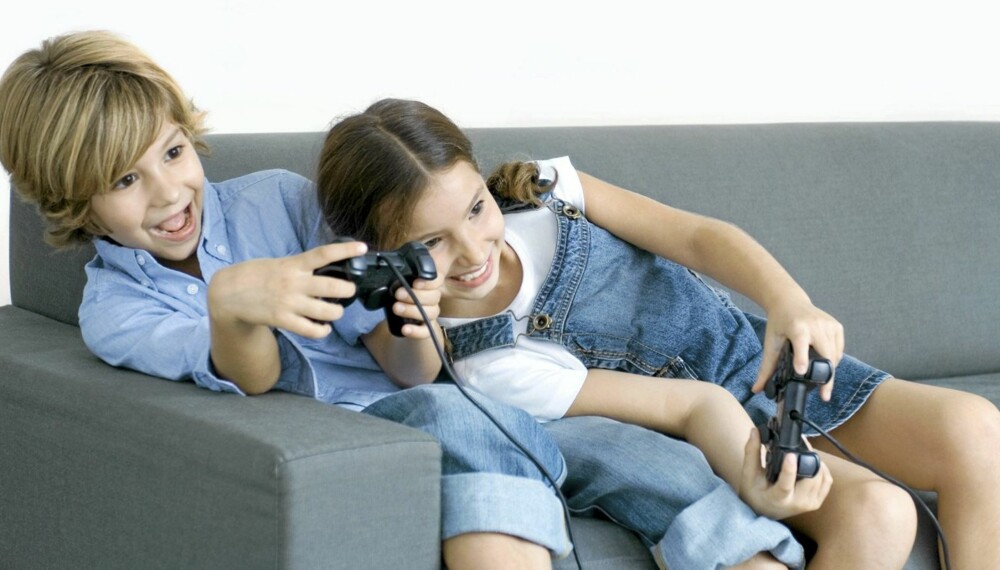 BLIR AGGRESSIVE: Det er nå bevist at barn kan bli aggressive av å spille voldelige dataspill.