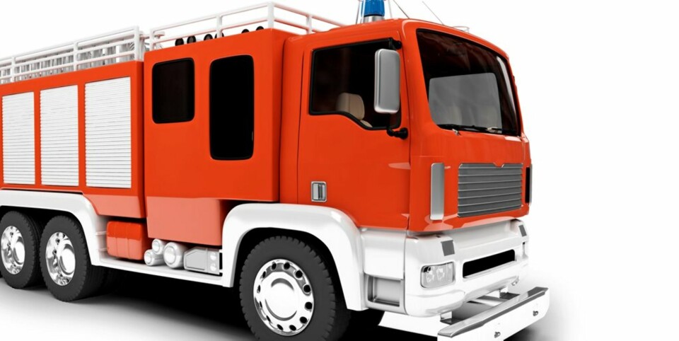 BRANNØVELSE: For store og små