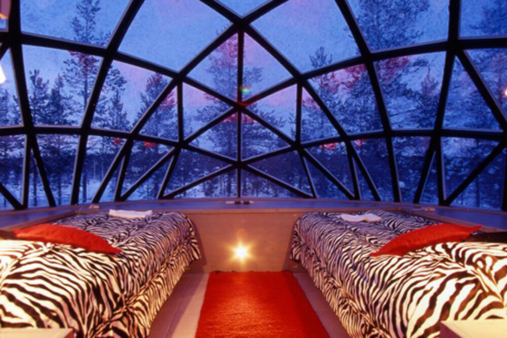 IGLOO VILLAGE: Her må du sjekke inn mellom desember og april. IGLOO VILLAGE: Her må du sjekke inn mellom desember og april.