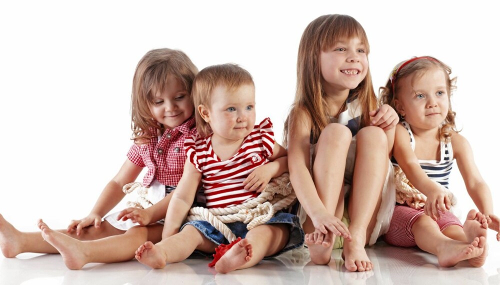 SØSKENFLOKK: Hva er den største omveltningen - å få ett, to, tre eller fire barn?