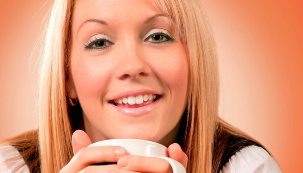 KAFFETØRST: Kaffe er ok sel vom du er gravid, men tenk på antall kopper.