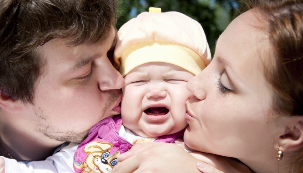 FORMES AV DERE: Babyens personlighet er delvis medfødt, men den formes også i stor grad av dere som foreldre.