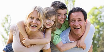 ULTIIMATE LYKKE: En ny studie viser at de med barn er lykkeligere enn de uten.