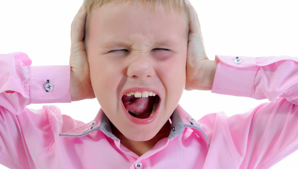 HØRER IKKE: Når barnet er sint, er det stor fare for at du snakker for døve ører. 