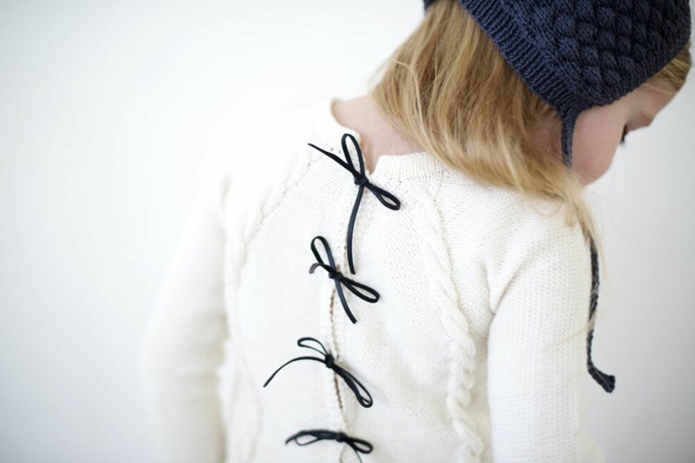 ORIGINAL: Denne genseren kan lages i mange farger og passer til begge kjønn.