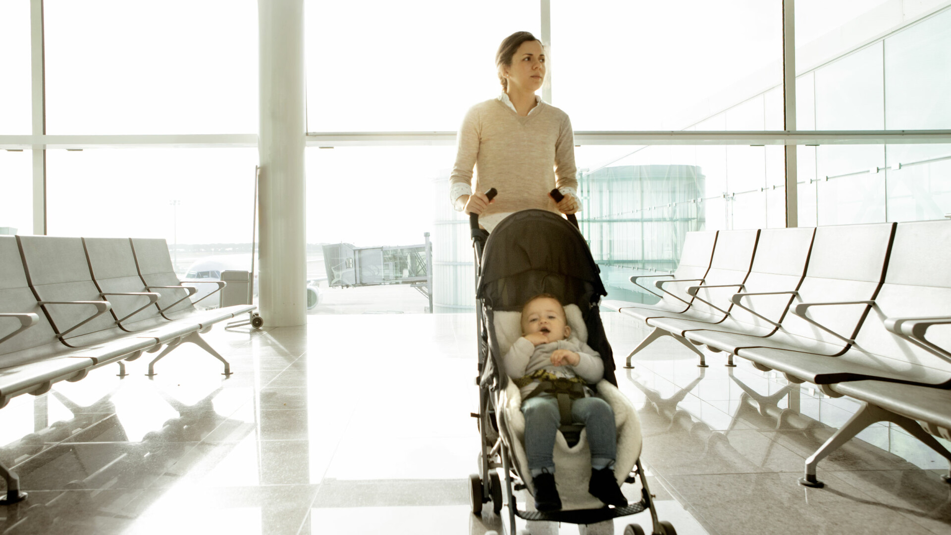 Kro transfusion Slange Barnevogn på fly - Reise med barn