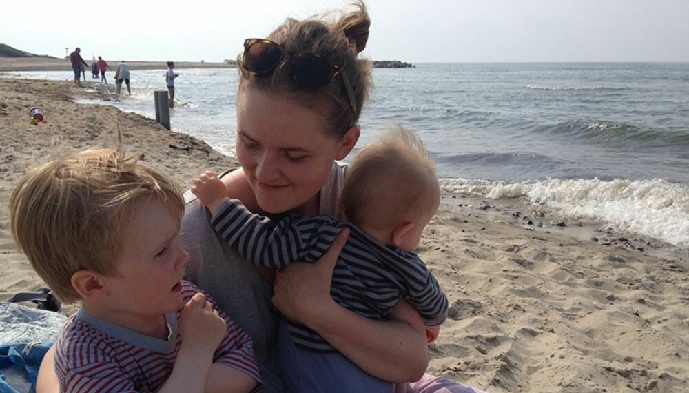 TAR SEG TID: Amalie Nebelong har valgt å gire ned og fokusere på mammarollen. 