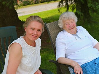 STERK BESTEMOR: Karianne Gamkinn velger å trekke fram sin bestemor, som har hatt stor innflytelse på henne.