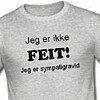 Også menn kan få gravid symptomer Gravid Menn har også følelser La oss amme T skjorte for menn